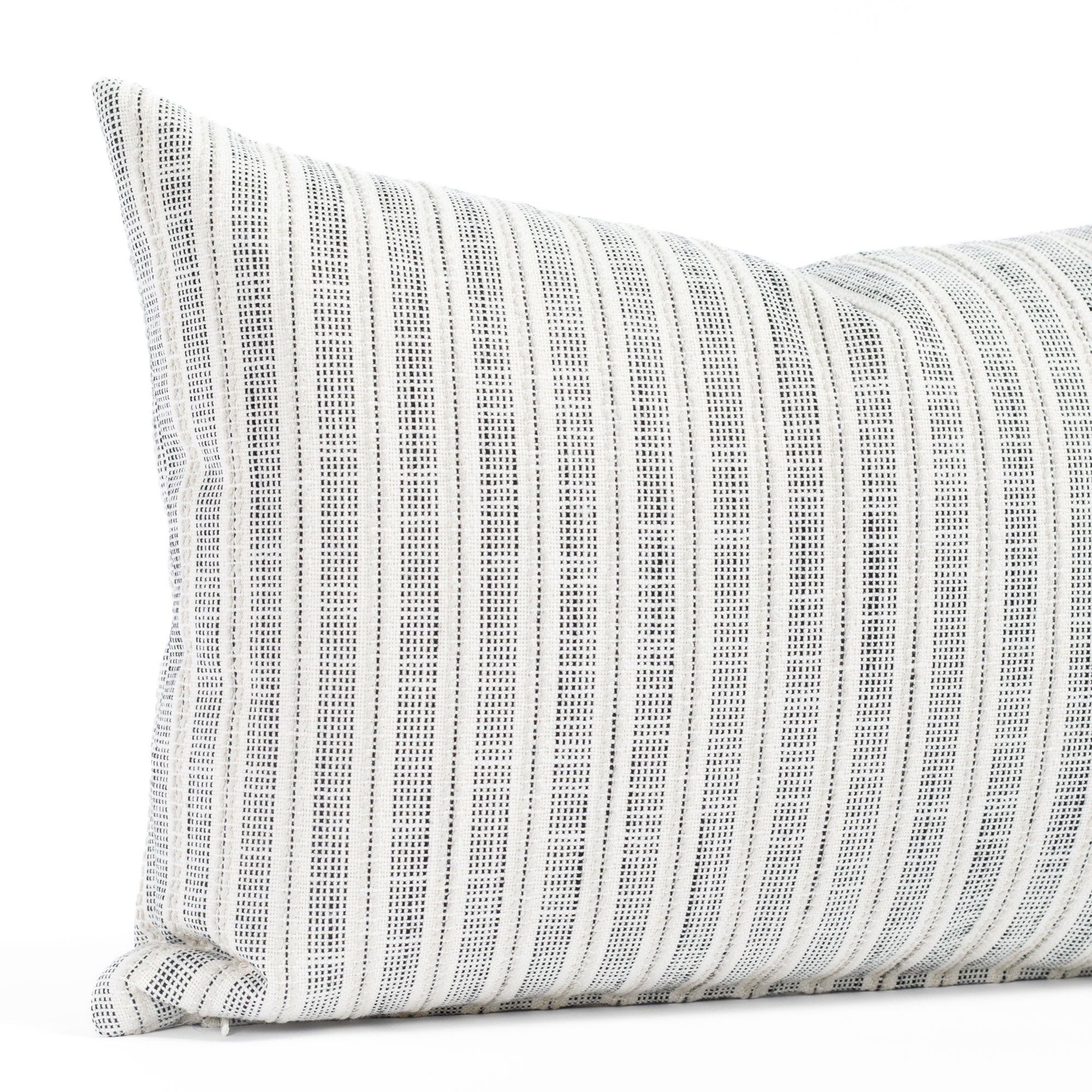 Amalfi Stripe 14x20 Indoor Outdoor Lumbar Pillow Domino With Insert