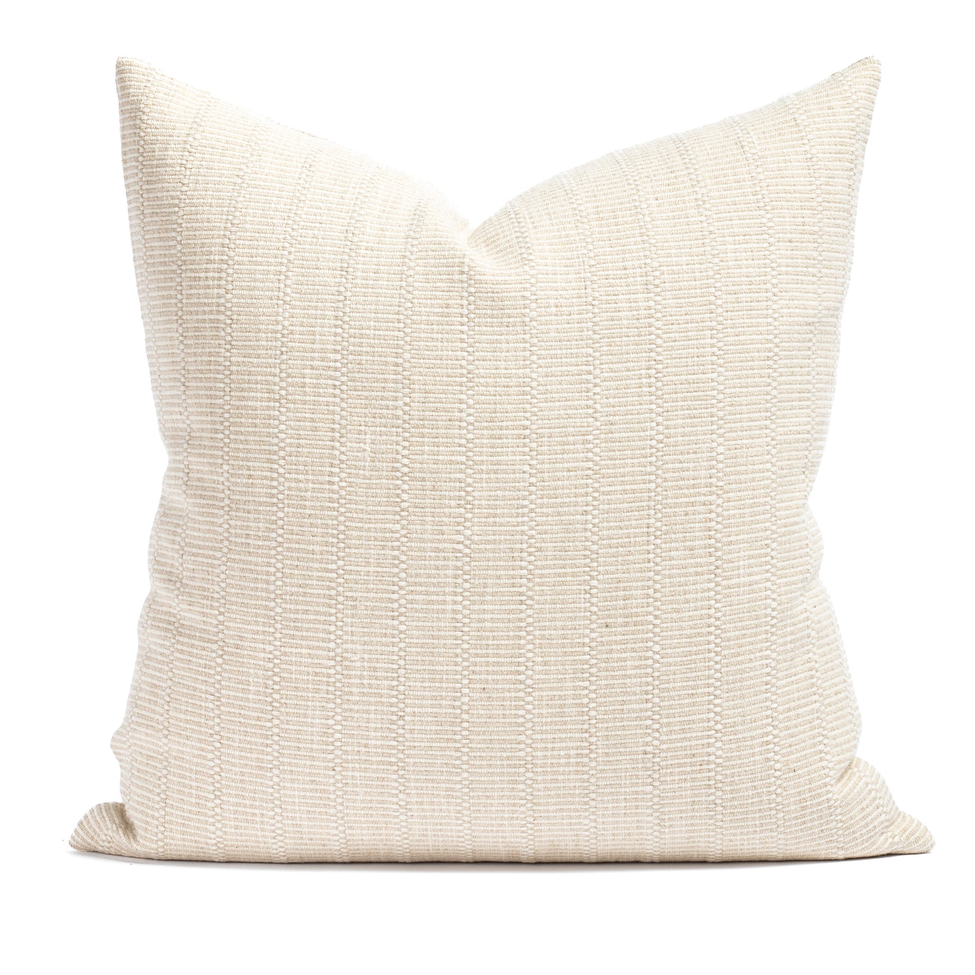 Ellis Stripe 22x22 Pillow Natural Tonic Living