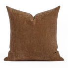 Blaine 22x22 Pillow Cinnamon, a brown chenille throw pillow from Tonic Living