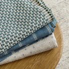 modern patterned blue green Tonic Living fabric