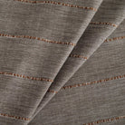 Brooklyn Stripe Fabric Chocolate, a rich brown multi-use home decor fabric with a chunky horizontal stripe from Tonic Living