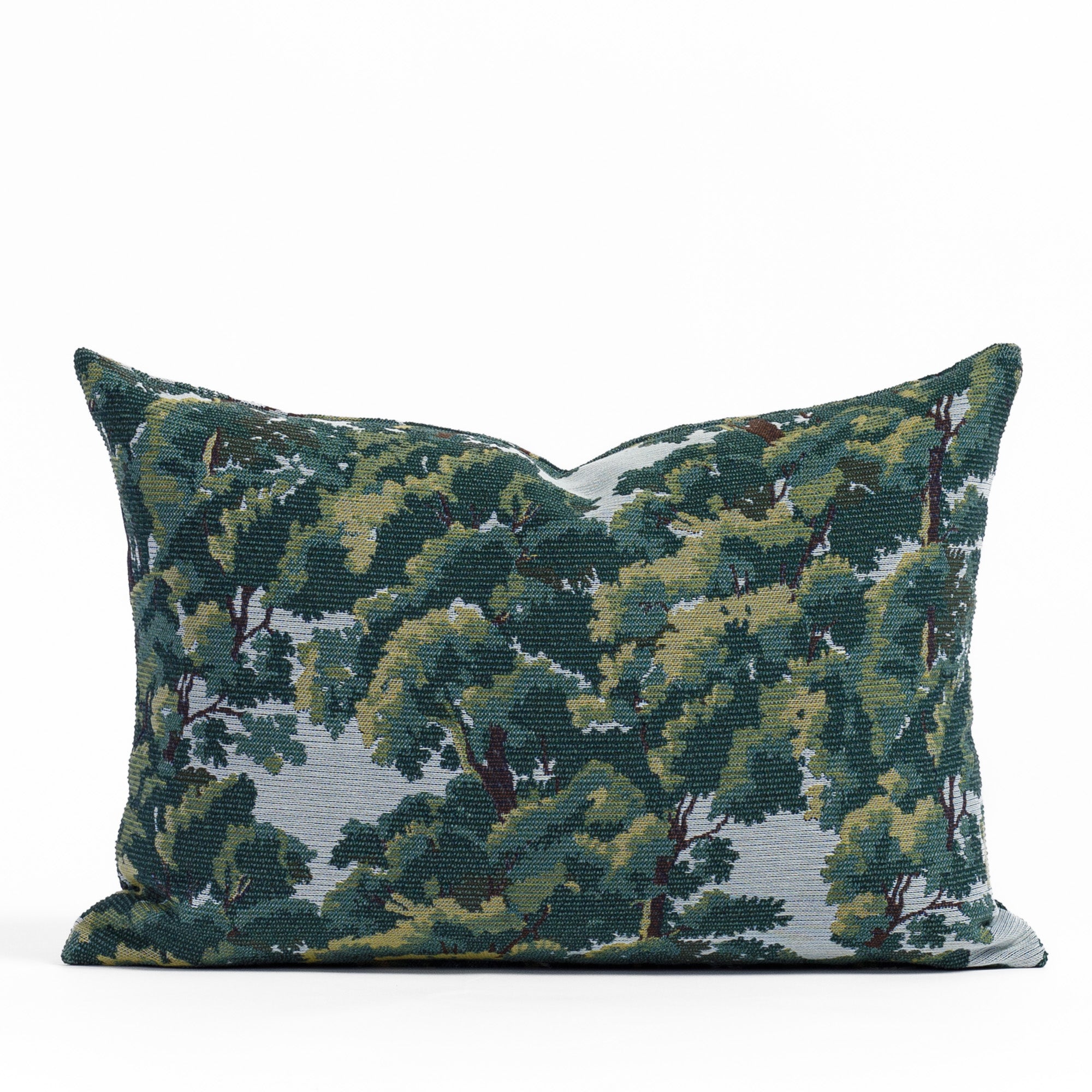 Outdoor pillows blue and green sale