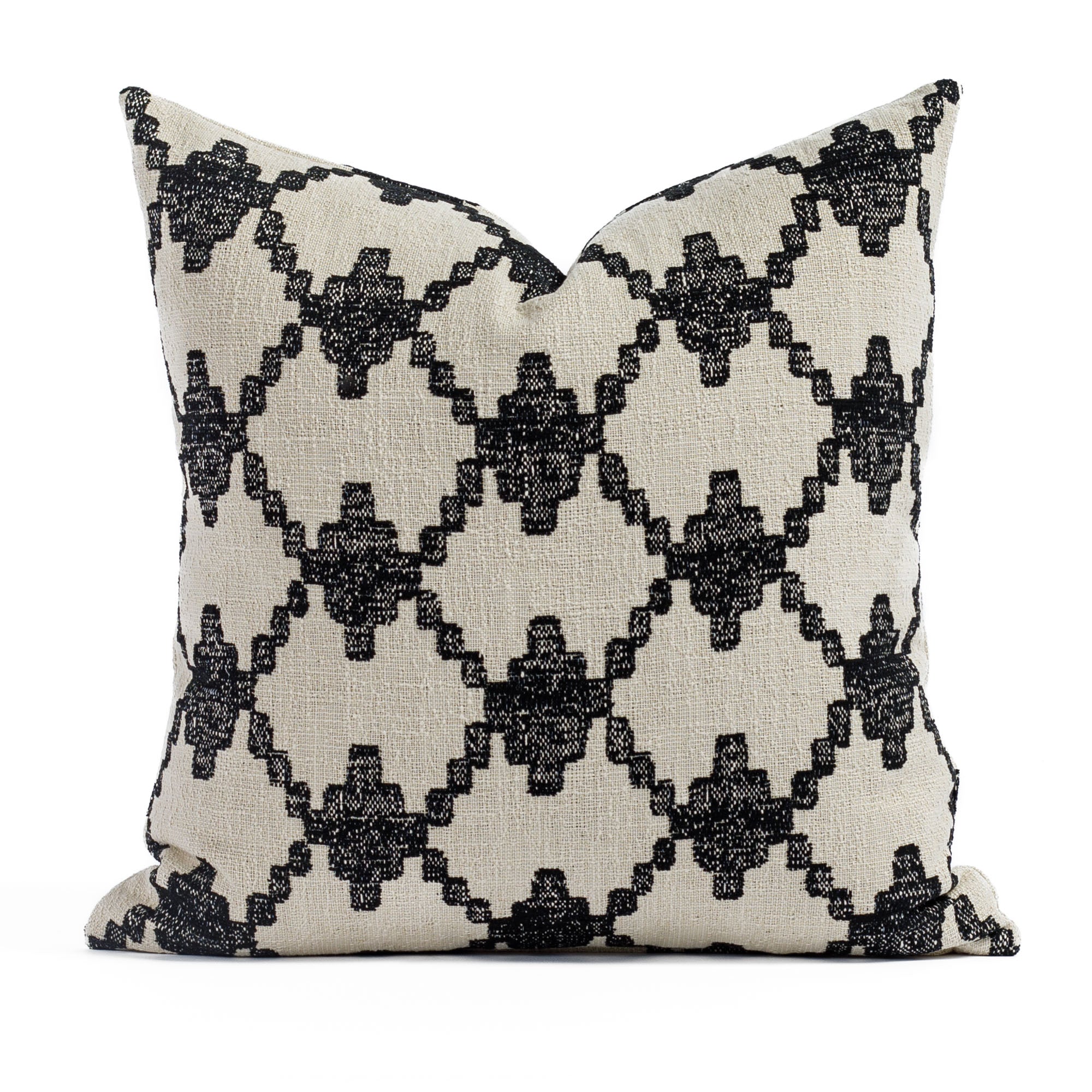 Black pattern cushion hotsell