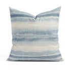 Ibiza Ocean 20x20, a blue and beige coastal-style pillow from Tonic Living.