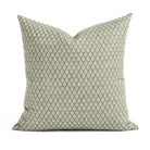 Liora Pine 20x20, a green and beige leaf-patterned pillow from Tonic Living.