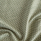 a leafy green and cream, small leaf patterned home decor fabric from Tonic Living