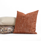 earth toned Tonic Living throw pillows