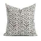 Togo Black & Natural 20x20, a charcoal botanical print pillow from Tonic Living.