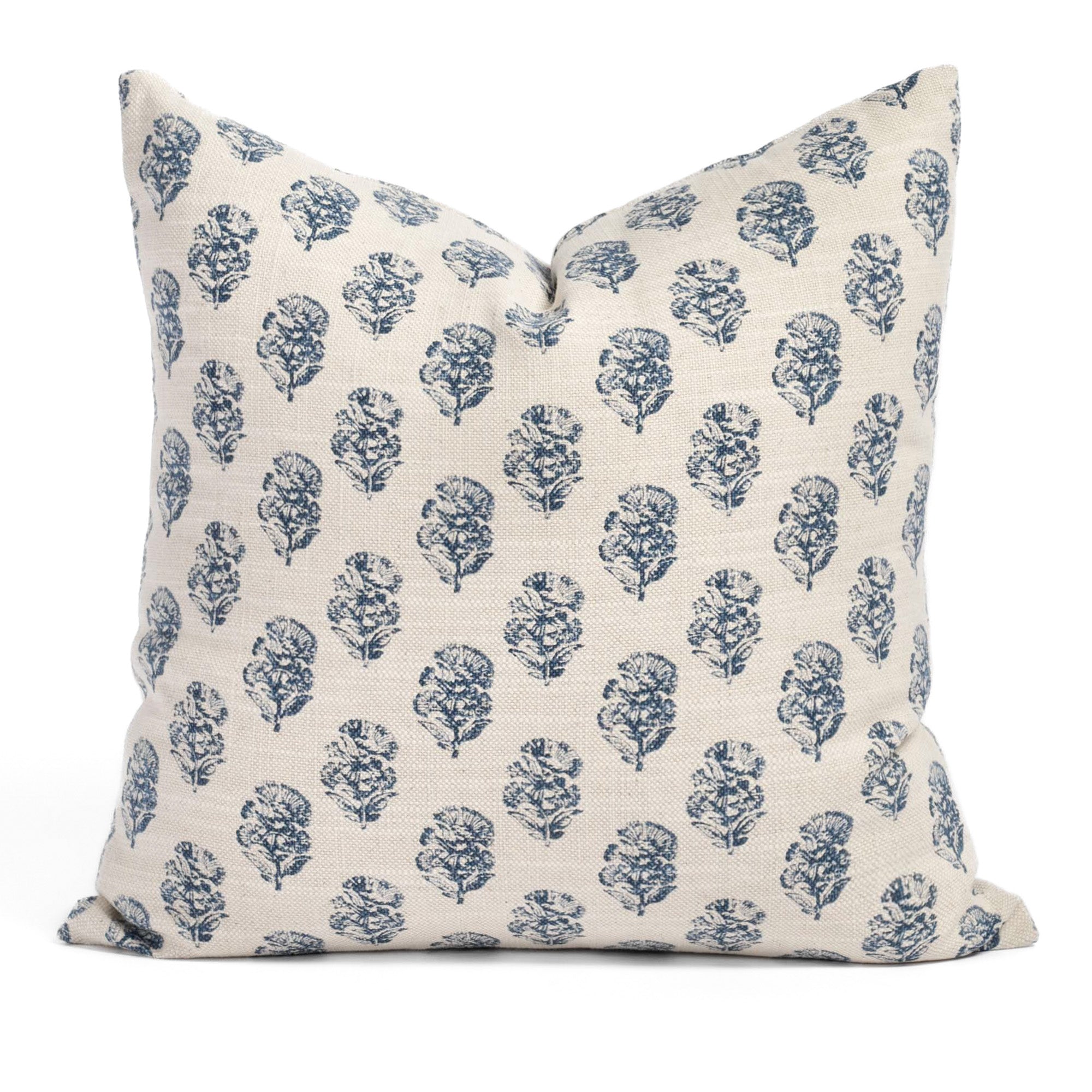 Blithfield Grenville sold Blue Chintz Floral Cover 18x18, 20x20, 22x22, 24x24, Eurosham or lumbar pillow, throw pillow, accent pillow, Soft Blue