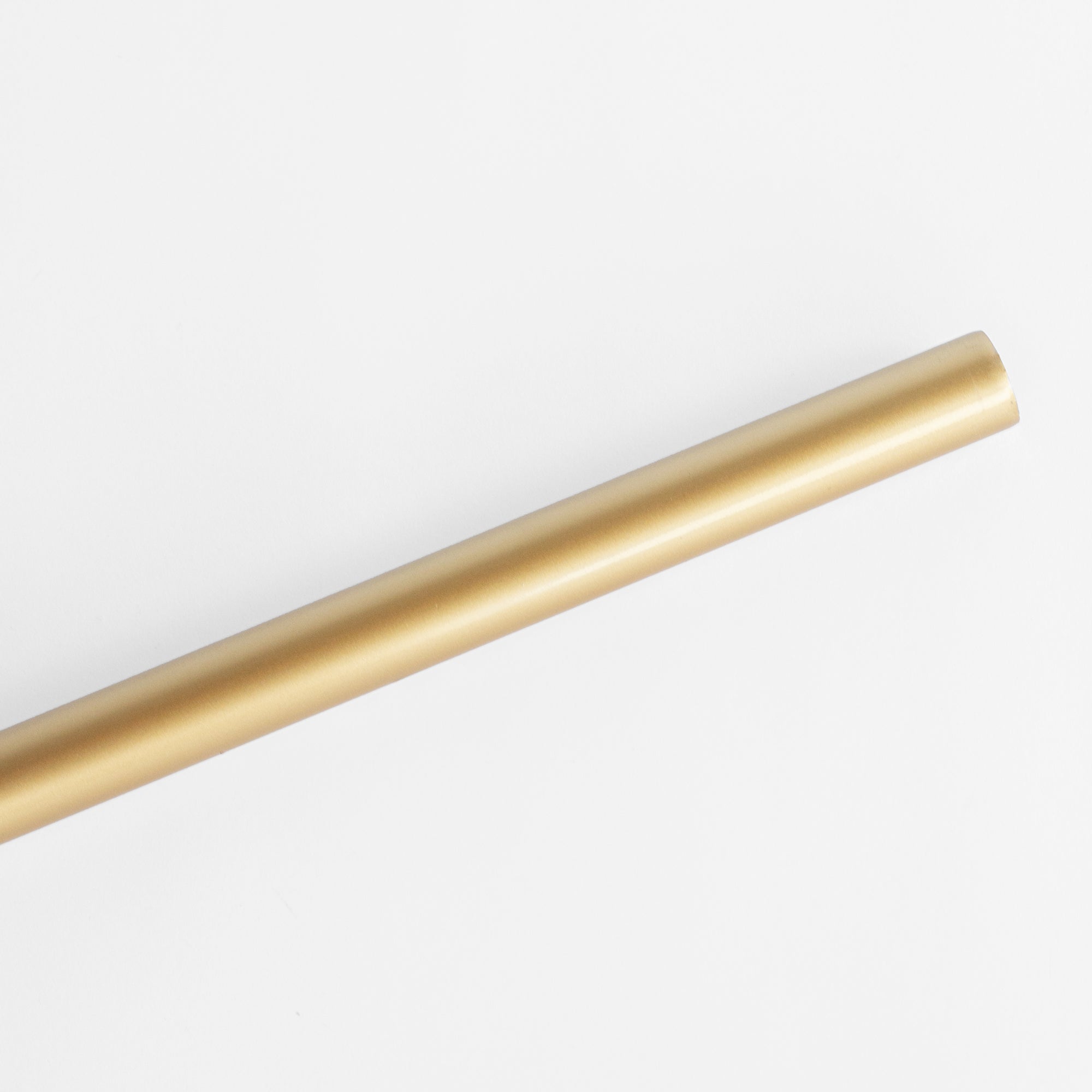 Polished Brass Curtain Rod Tubing~3/4 Diameter (by the foot)