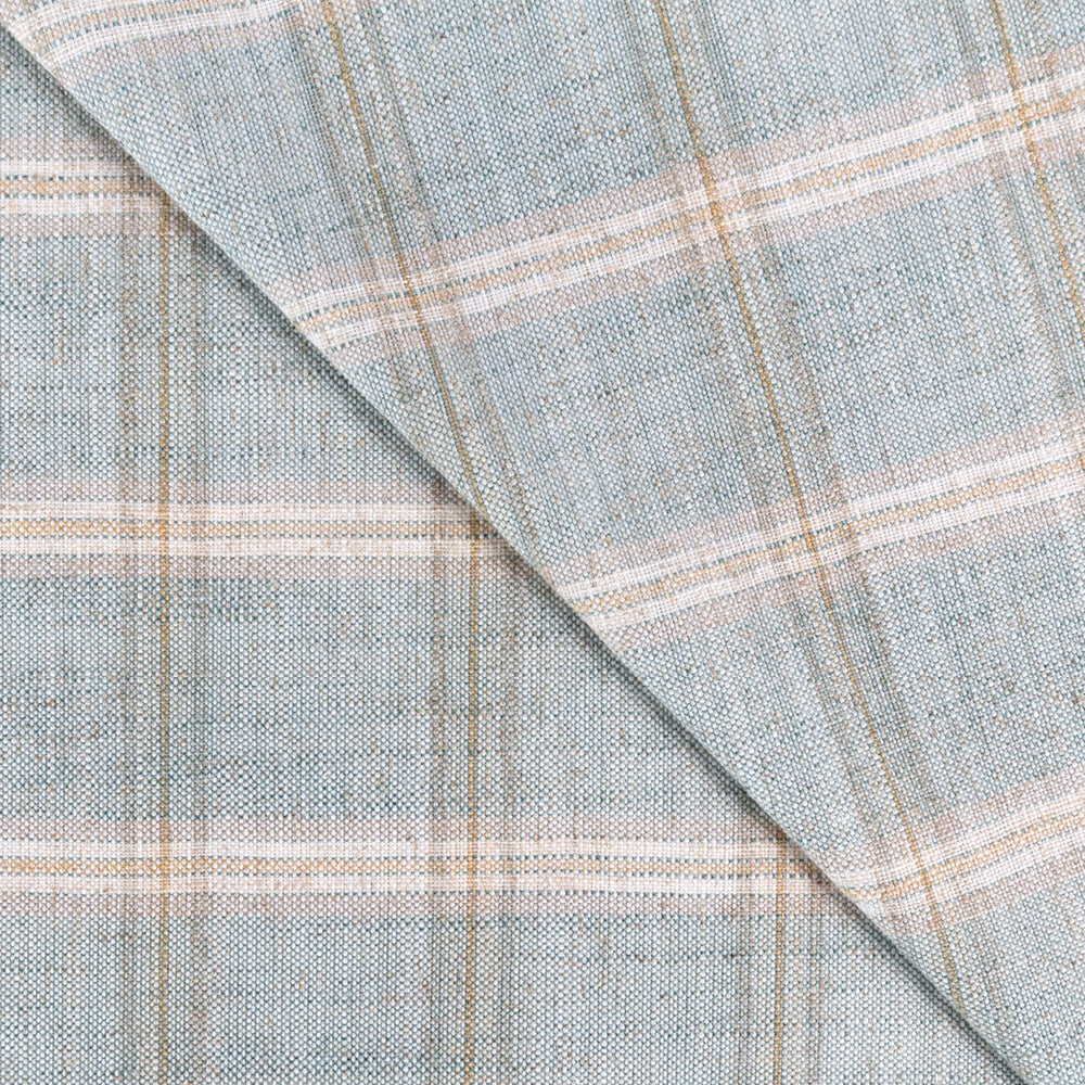 Blue Plaid Fabric, Checkered Tartan Plaid Pattern Design Fabric by the Yard  -  Canada