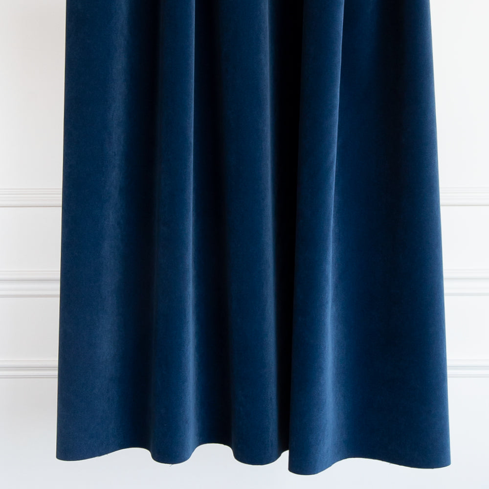 Blue Velvet Fabric  Shine Velvet Upholstery K4968 - KOVI Fabrics